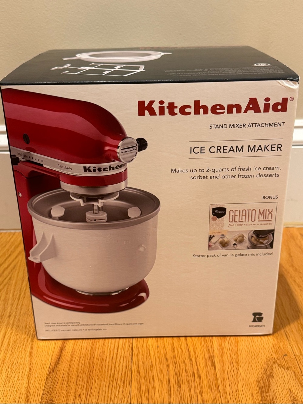KitchenAid Ice Cream Maker Stand Mixer Attachment